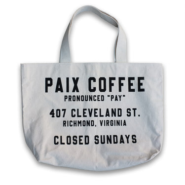 Paix Tote bag